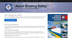 Desktop Screenshot of aboutboatingsafely.com